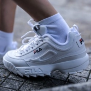 斐乐（FILA）   RAY-FS1SIA1160X 男女休闲运动鞋 *2件