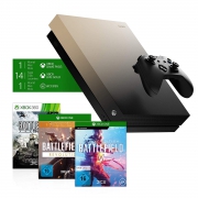 微软（Microsoft）   Xbox One X 1TB 游戏主机 +《战地V》+《战地1革命版》+《战地1943》