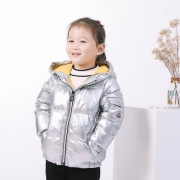 北极绒 儿童亮色加厚羽绒服