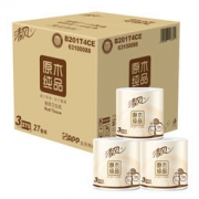 12日16点：清风 原木纯品 卷纸 3层270段*27卷 *6件 169.6元包邮（双重优惠，合28.27元/件）