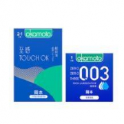 冈本 touch超润滑避孕套3片+003避孕套1片