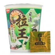 部分地区有货，NISSIN 日清 拉王 九州黑蒜油豚骨风味 方便面 80g
