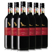 WolfBlass 纷赋 红牌设拉子歌海娜干红葡萄酒 750ml*  479.5元包邮