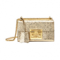 双12预售、黑卡会员：GUCCI 古驰 Padlock系列 DX-409487-DKT0G-7100 女士单肩斜挎包 8351.04元包邮（需200元定金）
