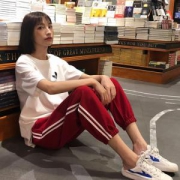 Tonlion 唐狮 623320093450 女士休闲裤