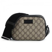 GUCCI 古驰 450947 GG Supreme系列 女士印花单肩斜挎包 *3件