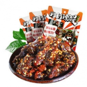 张飞 四川特产 旅游休闲零食小吃 爽辣牛肉干100g 19.8元（2件5折，合9.9元/件）