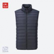 12日0点、双12预售： UNIQLO 优衣库 409324 男士轻型羽绒背心