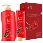 SLEK 舒蕾 山茶花焗油莹亮洗护套装 洗发水600ml+护发素400ml *3件 +凑单品 49.65元（双重优惠）