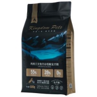 Kingdom Pets 鸡肉三文鱼 天然犬粮 500g *10件