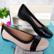 限36/37码，Clarks 其乐  Kinzie Light 女士小羊皮平底单鞋