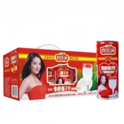 欢乐家 生榨椰子汁  245ml*9罐