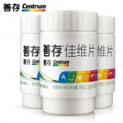 善存 佳维片 多种维生素矿物质片 30片*3瓶装