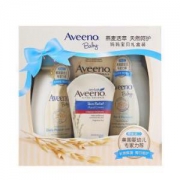 Aveeno 艾惟诺 婴儿洗护礼盒套装 （婴儿沐浴乳 354ml+ 婴儿润肤乳 354ml+成年人润肤乳 225ml+舒缓柔嫩护手霜 100g） +凑单品