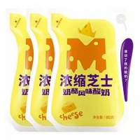 天润酸奶 芝士口味奶酪风味酸奶180g*12袋 *2件