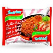 Indomie营多捞面印尼进口速食方便面泡面微辣拉面袋装80g*10包