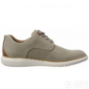 限UK9.5码，Clarks 其乐 Un高端系列 Voyage Plain 男士真皮休闲鞋 Prime会员免费直邮含税