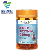 healthy care 大豆卵磷脂胶囊1200mg*100粒