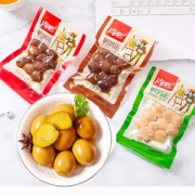尚吧 真空小袋装 盐焗泡椒五香鹌鹑蛋卤蛋 80g*6袋 多口味