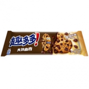 趣多多 咖啡味大块曲奇饼干 72g*2件 7.5元（2件5折，合3.75元/件）