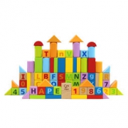 京东PLUS会员：Hape 积木玩具 80粒 E8022 *2件 176元包邮（合88元/件）