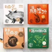 网红拉面，拉面说 日式藤椒鸡拉面组合 4盒 870g
