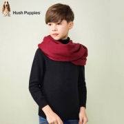 Hush Puppies 暇步士 男童高领毛衣 多色