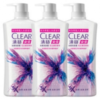 CLEAR 清扬 女生去屑洗发露 花丛邂逅香调 450g*3 109元包邮