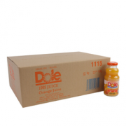 Dole 都乐 橙味100% 纯果汁 250ml*24瓶  60元