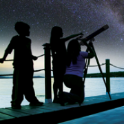 带孩子探索星空！Bresser 宝视德 入门级 天文望远镜 60AZ