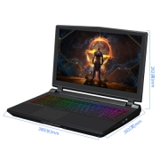 神舟（HASEE）    战神 ZX8-CP7S1 15.6英寸 游戏本（i7-8700K、16GB、256GB+1TB、GTX1070）