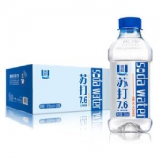 优珍 弱碱性 苏打水 350ml*24瓶 *4件