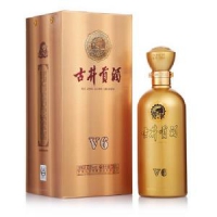 古井贡酒 V6 浓香型白酒 40.6度 500ml *4件