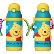 Disney 迪士尼 儿童保温吸管杯 小熊 400ml