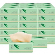 3层*100抽*30包整箱，孕婴可用，良布 竹浆本色抽纸