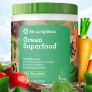 Amazing Grass  添加抗氧化水果有机小麦草粉240g
