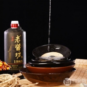 赖祖 老酱坊 酱香型53度白酒375ml