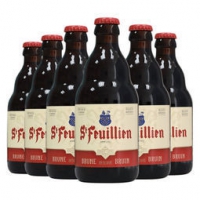 St-Feuillien 圣佛洋棕 精酿啤酒 组合装330ml*6瓶 *2件 158.4元（2件8折，合79.2元/件）