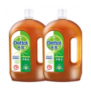 英国皇室御用品牌 滴露 家用消毒液 1.5L*2