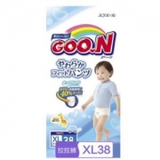 GOO.N 大王 维E系列 男宝宝拉拉裤 XL38片 *4件
