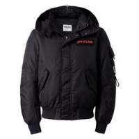 Meters Bonwe 美特斯邦威 连帽棒球式羽绒服 229236 影黑 *3件 739.8元包邮（合246.6元/件）