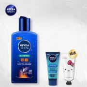 Nivea 妮维雅 男士控油洁面液 150ml 送精华露10g+护手霜60g