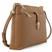 差价巨大！MICHAEL KORS Snap Pocket Crossbody 系列 32H6GM9C3L 女士单肩斜挎包