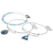 ALEX AND ANI 蓝色莲花吊坠+珠串手环三件套 299元包直邮（需用码）