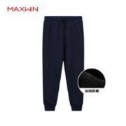 MAXWIN 马威 男士加绒卫裤
