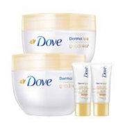 Dove 多芬 光洁亮肤系列身体乳 300ml*2+小样*2