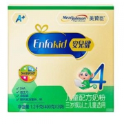 MeadJohnson Nutrition 美赞臣 安儿健A+ 儿童配方奶粉 4段 1200g *3件