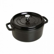 STAUB 圆形铸铁炖锅 24cm 3.8L 黑色哑光 694.2元+77.75元税费到手约771.95元