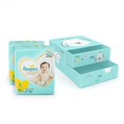 Pampers 帮宝适 纸尿裤 新生礼盒小码 S152 *3件 597元包邮（双重优惠，合199元/件）