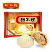 狗不理 正宗天津手工猪肉包 12个420g